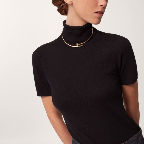 Juste un Clou 頸圈項鏈，經典款，鑽石 18K黃金