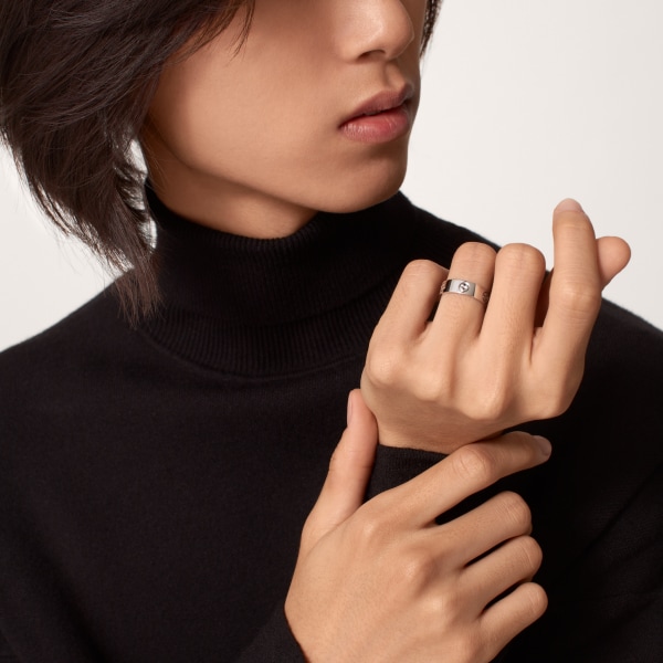 Cartier love ring mens platinum Outlet