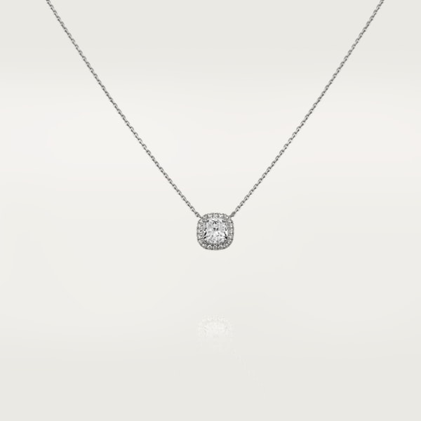 Cartier Destinée 項鏈 18K白色黃金，鑽石