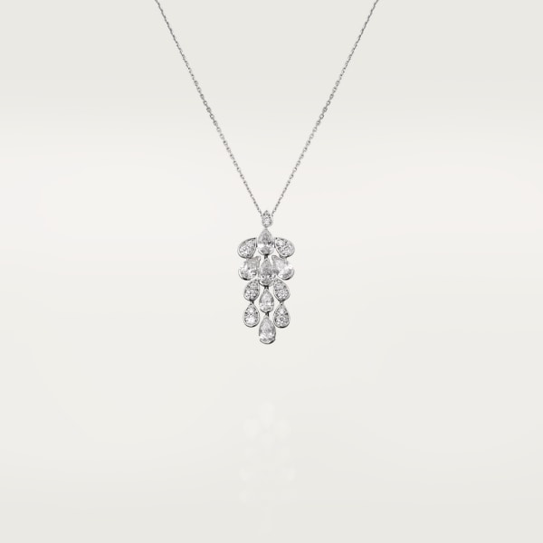 Pluie de Cartier necklace White gold, diamonds