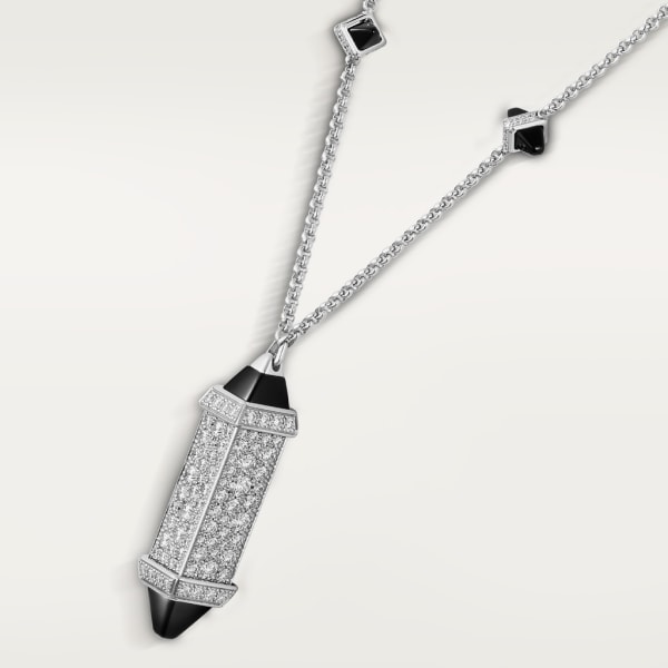 CRN7424409 - Les Berlingots de Cartier necklace large model - White ...