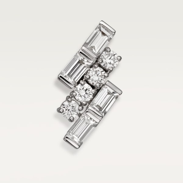 CRN8515094 Reflection de Cartier earrings White gold, diamonds