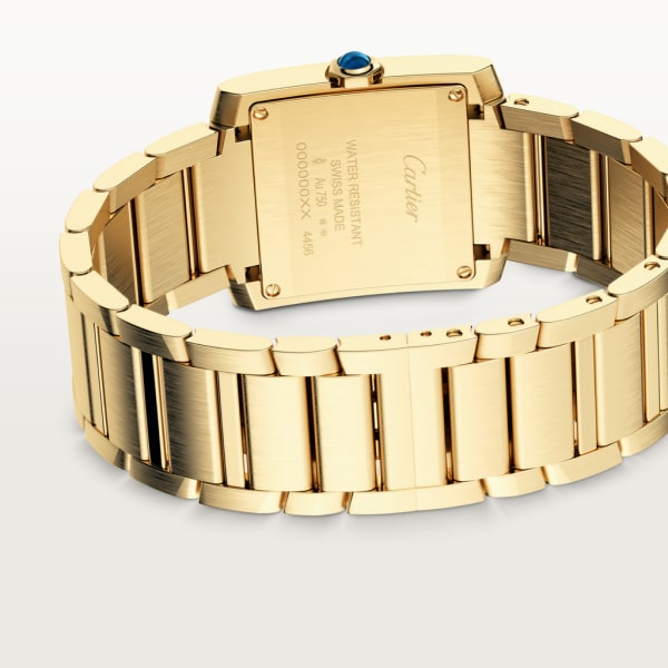 Tank Française 腕錶 中型款，石英機芯，黃金