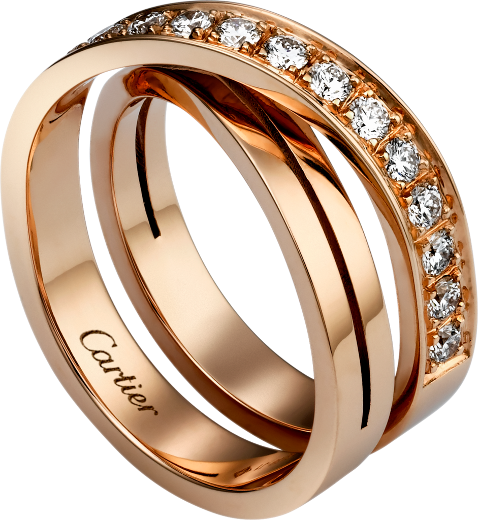 Etincelle de Cartier ringRose gold, diamonds