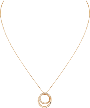 Etincelle de Cartier 項鏈 18K玫瑰金，鑽石