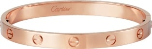 cartier rose gold bracelet uk