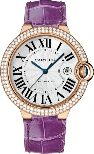 cartier watch with leather strap