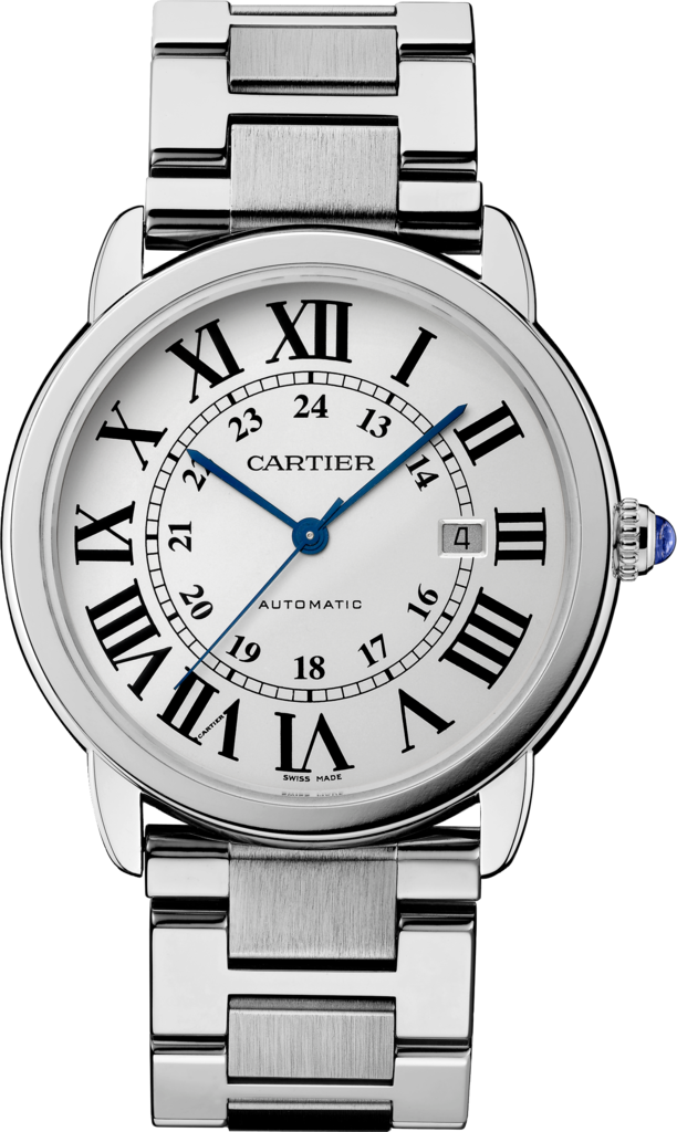 Ronde Solo de Cartier 腕錶42毫米，自動上鏈機械機芯，精鋼