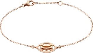 rose gold and diamond cartier bracelet