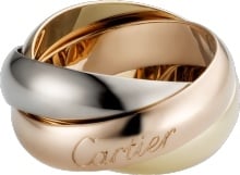 cartier trinity bracelet large