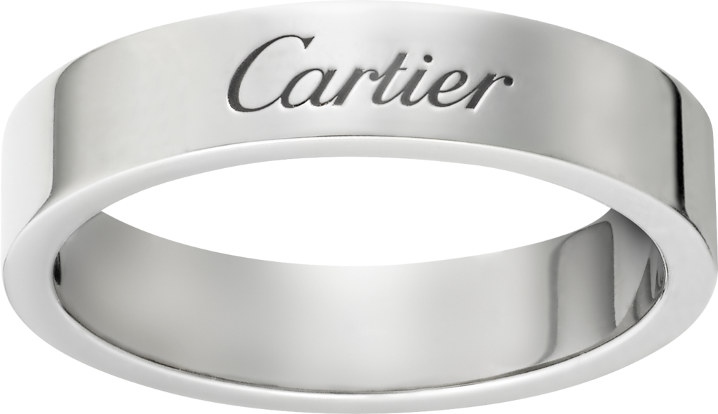 C de Cartier 結婚戒指鉑金