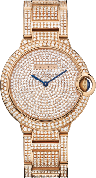 Cartier Ballon Bleu chronograph rose gold 44mm