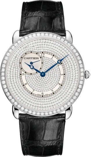 cartier watch with diamond