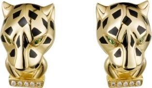 cartier leopard earrings