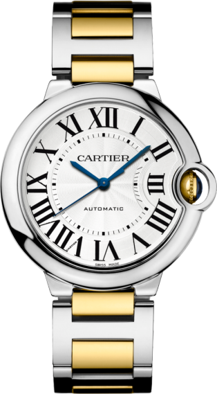 Cartier ballon bleu gold and steel Clearance