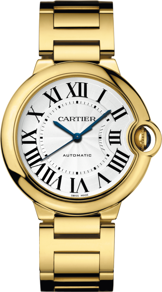 Ballon Bleu de Cartier 腕錶36毫米，自動上鏈機械機芯，18K黃金