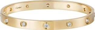 cartier gold love bracelet price