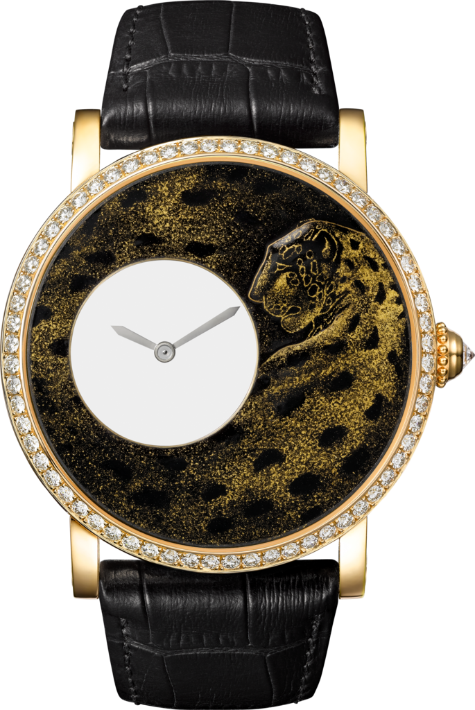 Rotonde de Cartier 腕錶42毫米，手動上鏈機械機芯，18K黃金