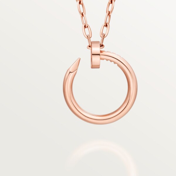 Juste un Clou long necklace, transformable, extra-large model Rose gold