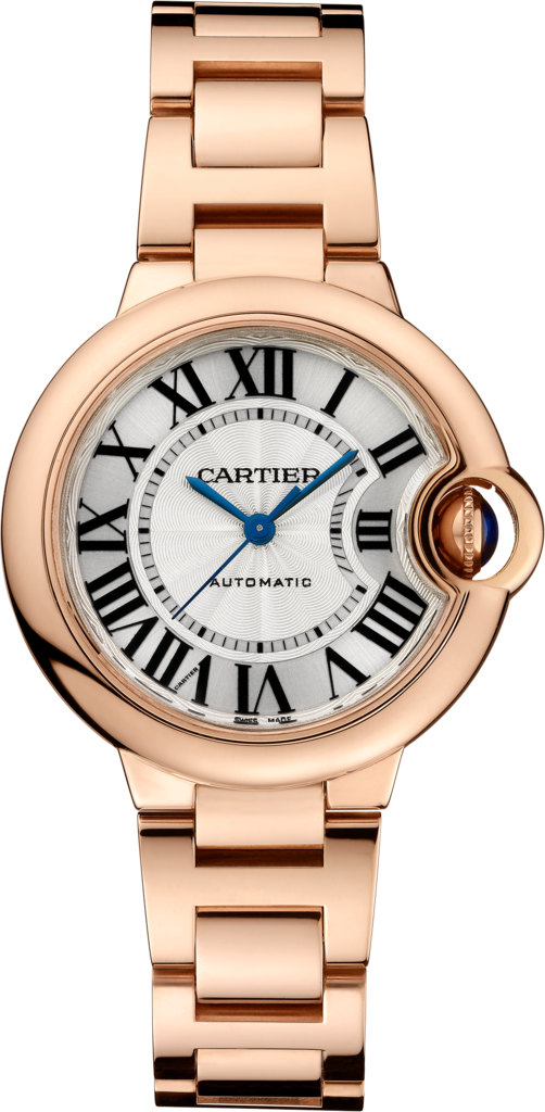 Ballon Bleu de Cartier 腕錶33毫米，自動上鏈機械機芯，18K玫瑰金