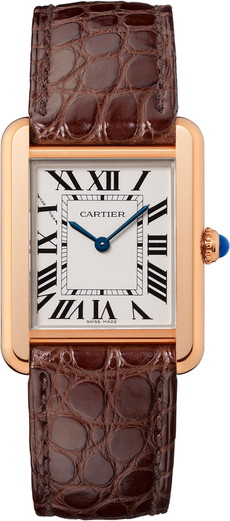 cartier tank gold watch