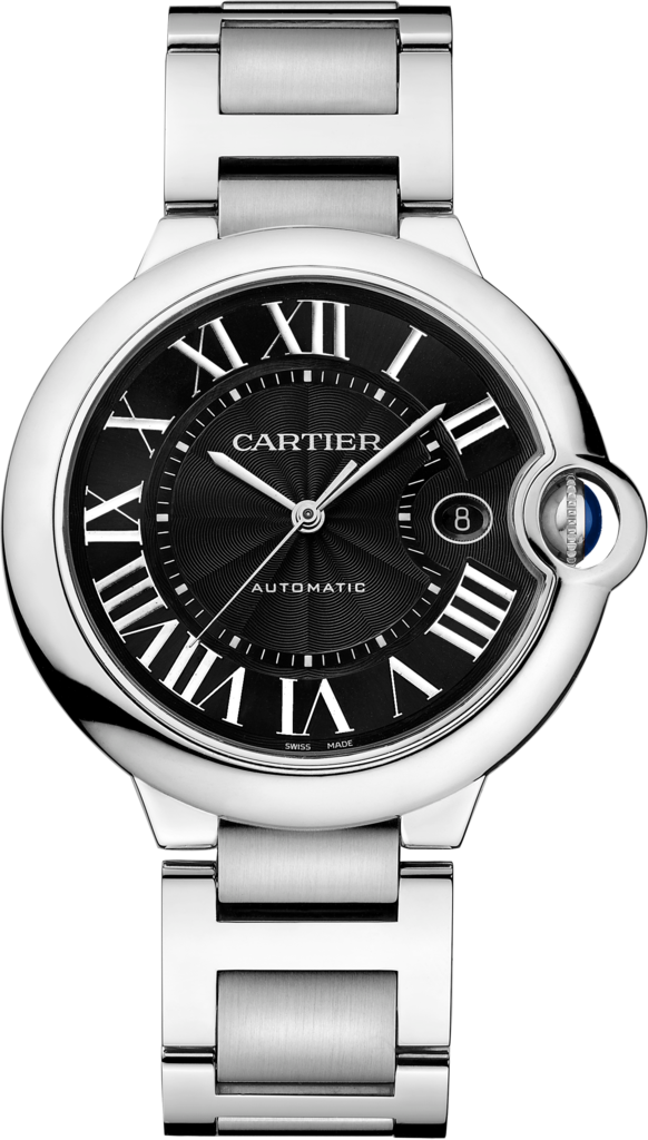 Cartier Roadster Silver Dial Large Steel Mens Watch W62025V3