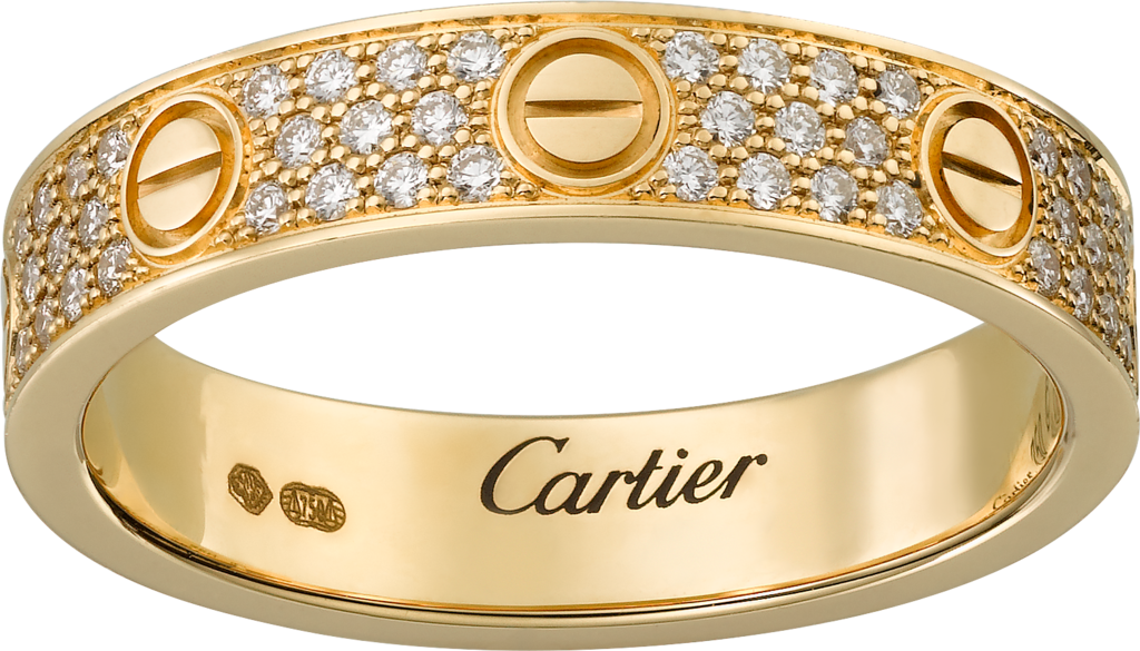 cartier love band ring