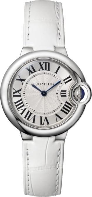 cartier watch with leather strap