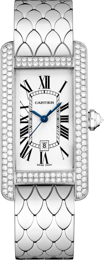 Cartier flat and very elegant Ladies Wristwatch CARTIER Panthère ,Cartier floral dekorated 18K Gold pocket watch