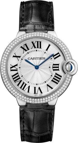 cartier watch white strap
