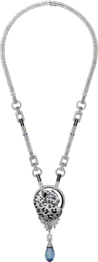 cartier high jewelry necklace