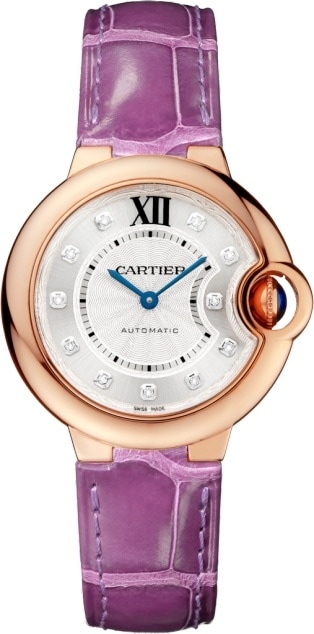 cartier watch with sapphire