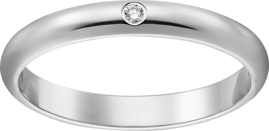 1895 結婚戒指鉑金，鑽石