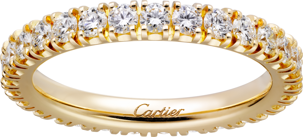 Étincelle de Cartier wedding ringYellow gold, diamonds