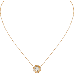 Cartier d'Amour 項鏈 18K玫瑰金，鑽石