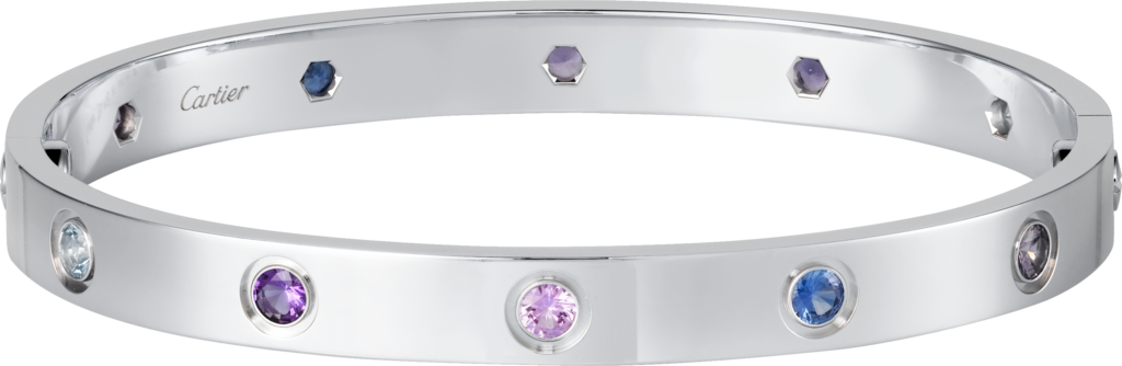 cartier diamond and sapphire bracelet
