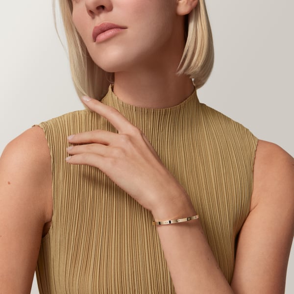 Love bracelet, small model Yellow gold