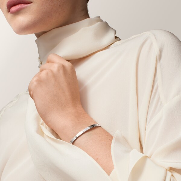 Love bracelet, small model White gold