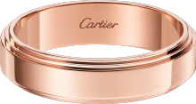 Cartier d'Amour wedding ring, 5 mm width Rose gold.