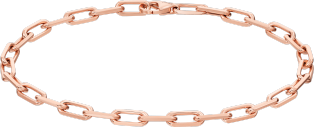 Santos de Cartier bracelet, chain, small model Rose gold