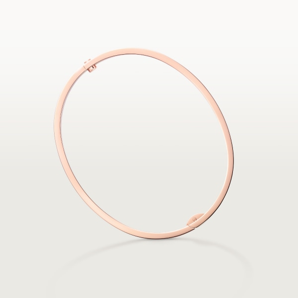 Love bracelet, small model, 6 diamonds Rose gold, diamond
