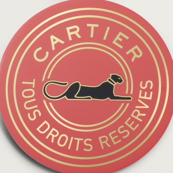 一套6件 Cartier Characters 杯墊 阿加力膠