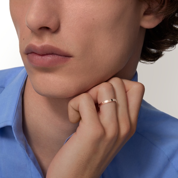 Cartier d’Amour 結婚戒指，寬2.5毫米 玫瑰金