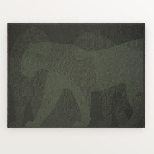 Panthère de Cartier blanket Wool and cashmere