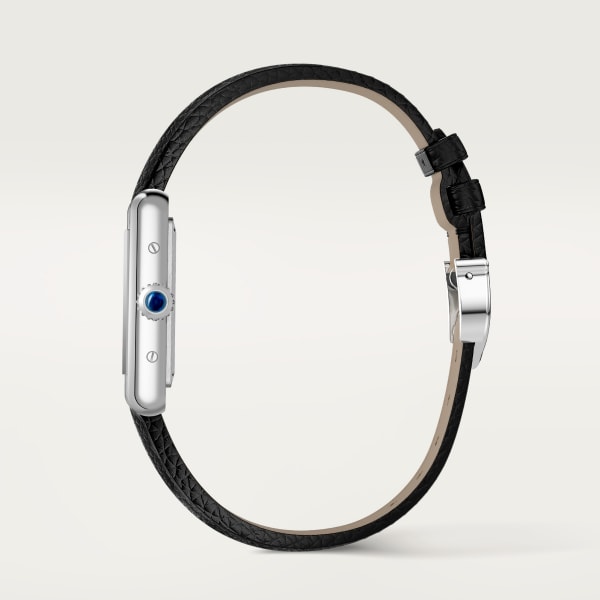 Tank Must SolarBeat™ 腕錶 小型款，SolarBeat™ 光電機芯，精鋼，小牛皮錶帶