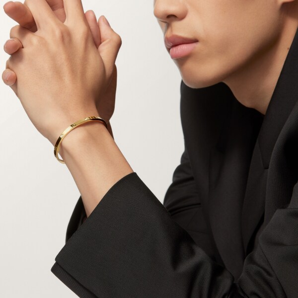 Love bracelet, small model, 6 diamonds Yellow gold, diamonds