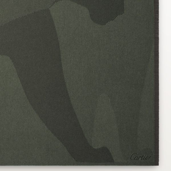 Panthère de Cartier blanket Wool and cashmere