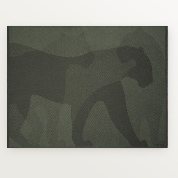 Panthère de Cartier blanket Wool and cashmere