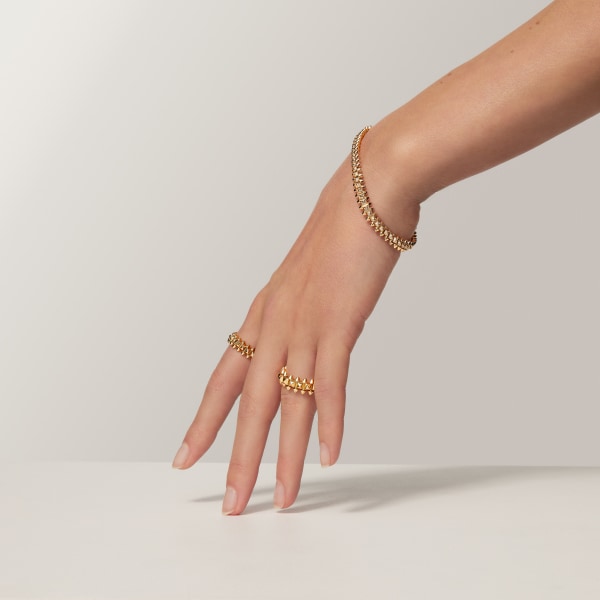 Clash de Cartier ring Small Model Yellow gold