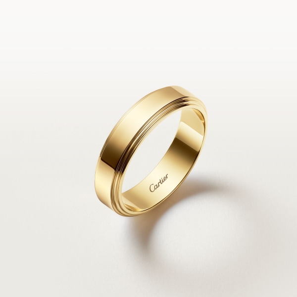 Cartier d’Amour 結婚戒指，寬5毫米 18K黃金